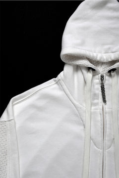 画像をギャラリービューアに読み込む, beauty : beast FRONT ZIP HOODIE (OFF WHITE)