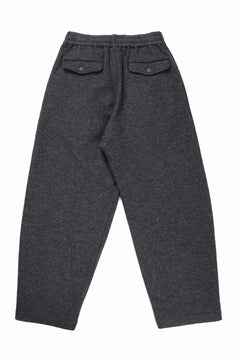 画像をギャラリービューアに読み込む, F/CE. OVERSIZED EASY PANTS / FLEX DART JERSEY (CHARCOAL)