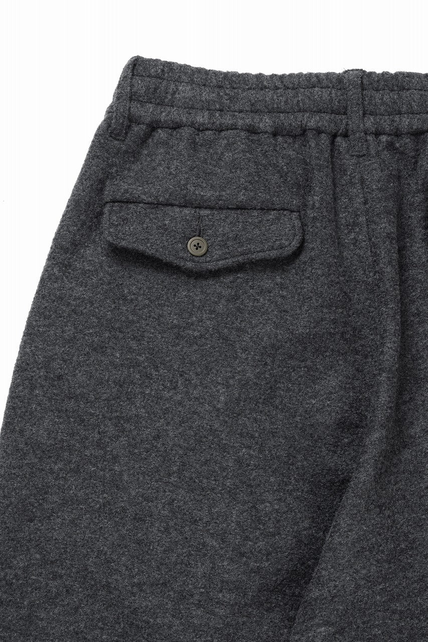 F/CE. OVERSIZED EASY PANTS / FLEX DART JERSEY (CHARCOAL)