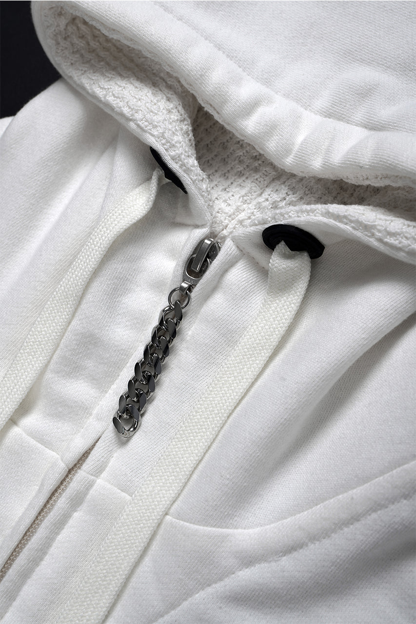 画像をギャラリービューアに読み込む, beauty : beast FRONT ZIP HOODIE (OFF WHITE)