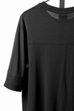 画像をギャラリービューアに読み込む, thom/krom ROUND NECK T-SHIRT / SLIM FIT (BLACK)