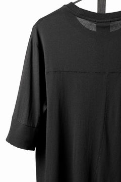 画像をギャラリービューアに読み込む, thom/krom ROUND NECK T-SHIRT / SLIM FIT (BLACK)