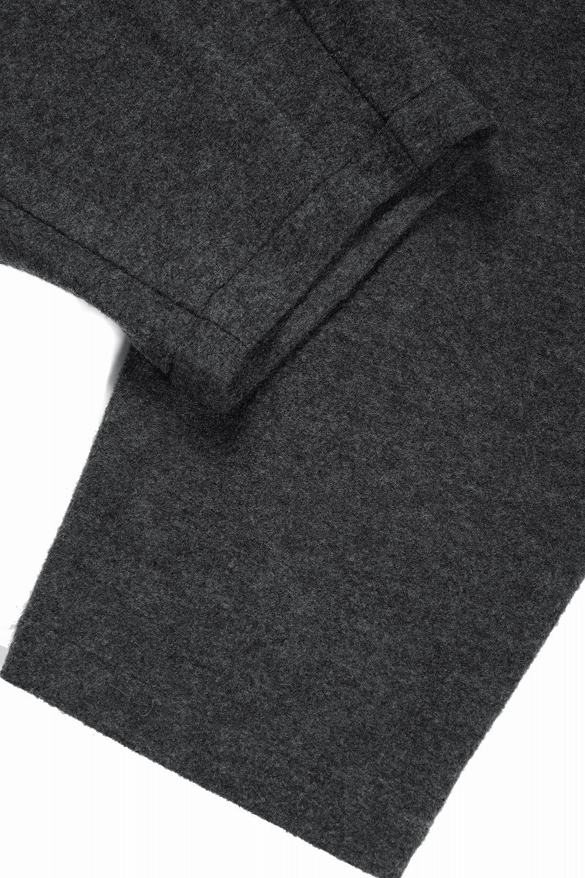 F/CE. OVERSIZED EASY PANTS / FLEX DART JERSEY (CHARCOAL)