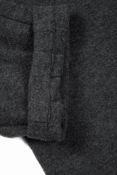 画像をギャラリービューアに読み込む, F/CE. OVERSIZED EASY PANTS / FLEX DART JERSEY (CHARCOAL)