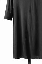 画像をギャラリービューアに読み込む, thom/krom ROUND NECK T-SHIRT / SLIM FIT (BLACK)
