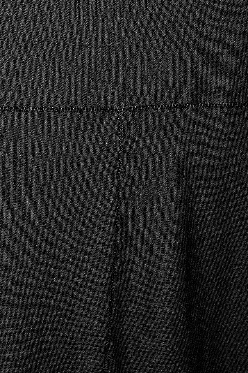 画像をギャラリービューアに読み込む, thom/krom ROUND NECK T-SHIRT / SLIM FIT (BLACK)