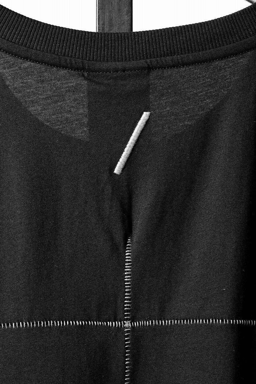 thom/krom FRENCH SLEEVE T-SHIRT / OVERSIZED FIT (BLACK)の商品