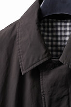 画像をギャラリービューアに読み込む, PORTER CLASSIC WEATHER SOUTIEN COLLAR COAT (BROWN)