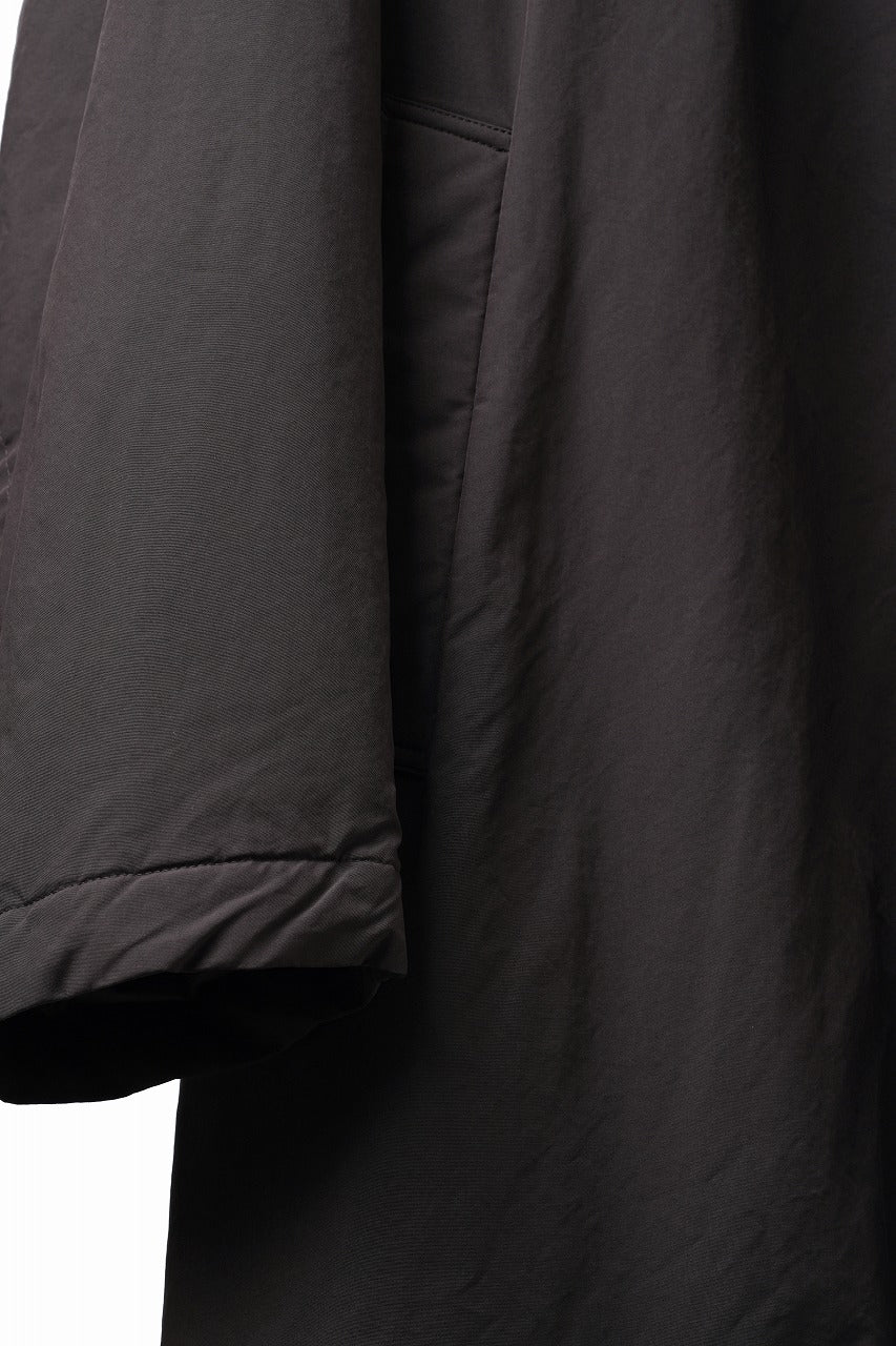 画像をギャラリービューアに読み込む, PORTER CLASSIC WEATHER SOUTIEN COLLAR COAT (BROWN)