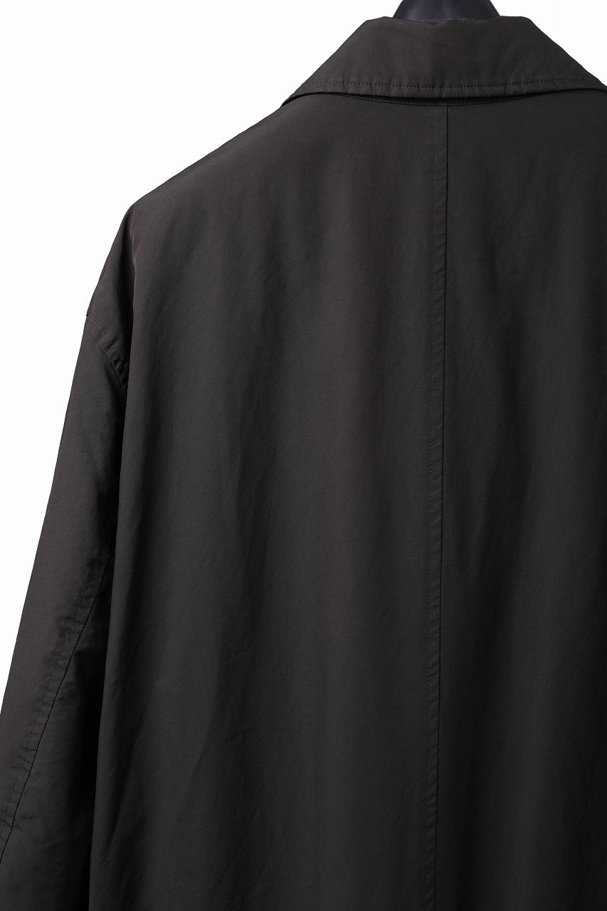 画像をギャラリービューアに読み込む, PORTER CLASSIC WEATHER SOUTIEN COLLAR COAT (BROWN)