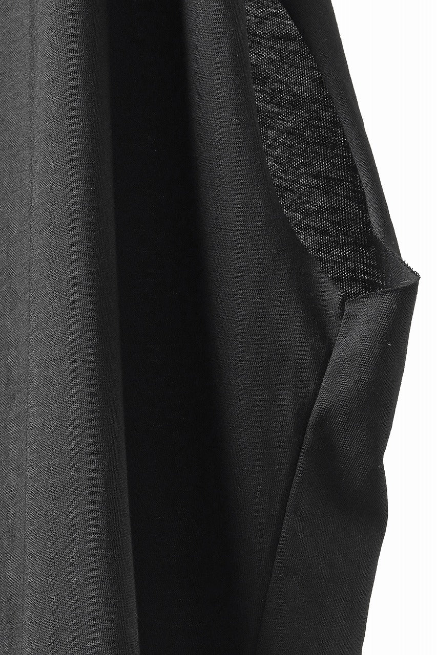 thom/krom FRENCH SLEEVE T-SHIRT / OVERSIZED FIT (BLACK)の商品