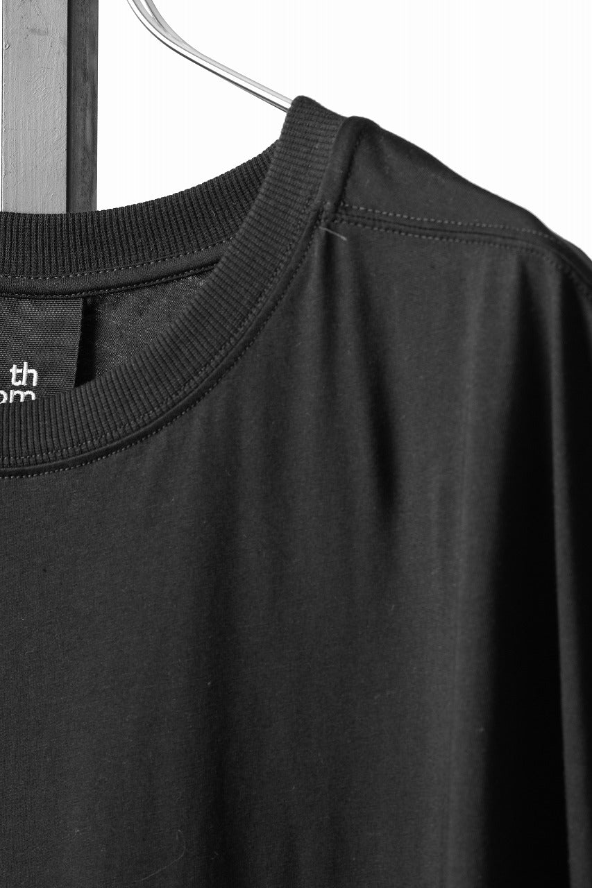 thom/krom FRENCH SLEEVE T-SHIRT / OVERSIZED FIT (BLACK)の商品