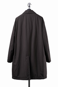 画像をギャラリービューアに読み込む, PORTER CLASSIC WEATHER SOUTIEN COLLAR COAT (BROWN)