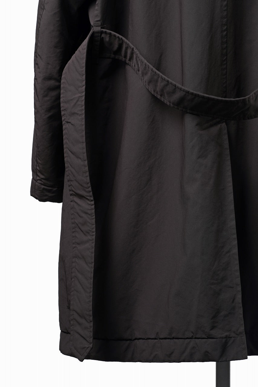 画像をギャラリービューアに読み込む, PORTER CLASSIC WEATHER SOUTIEN COLLAR COAT (BROWN)