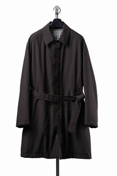 画像をギャラリービューアに読み込む, PORTER CLASSIC WEATHER SOUTIEN COLLAR COAT (BROWN)