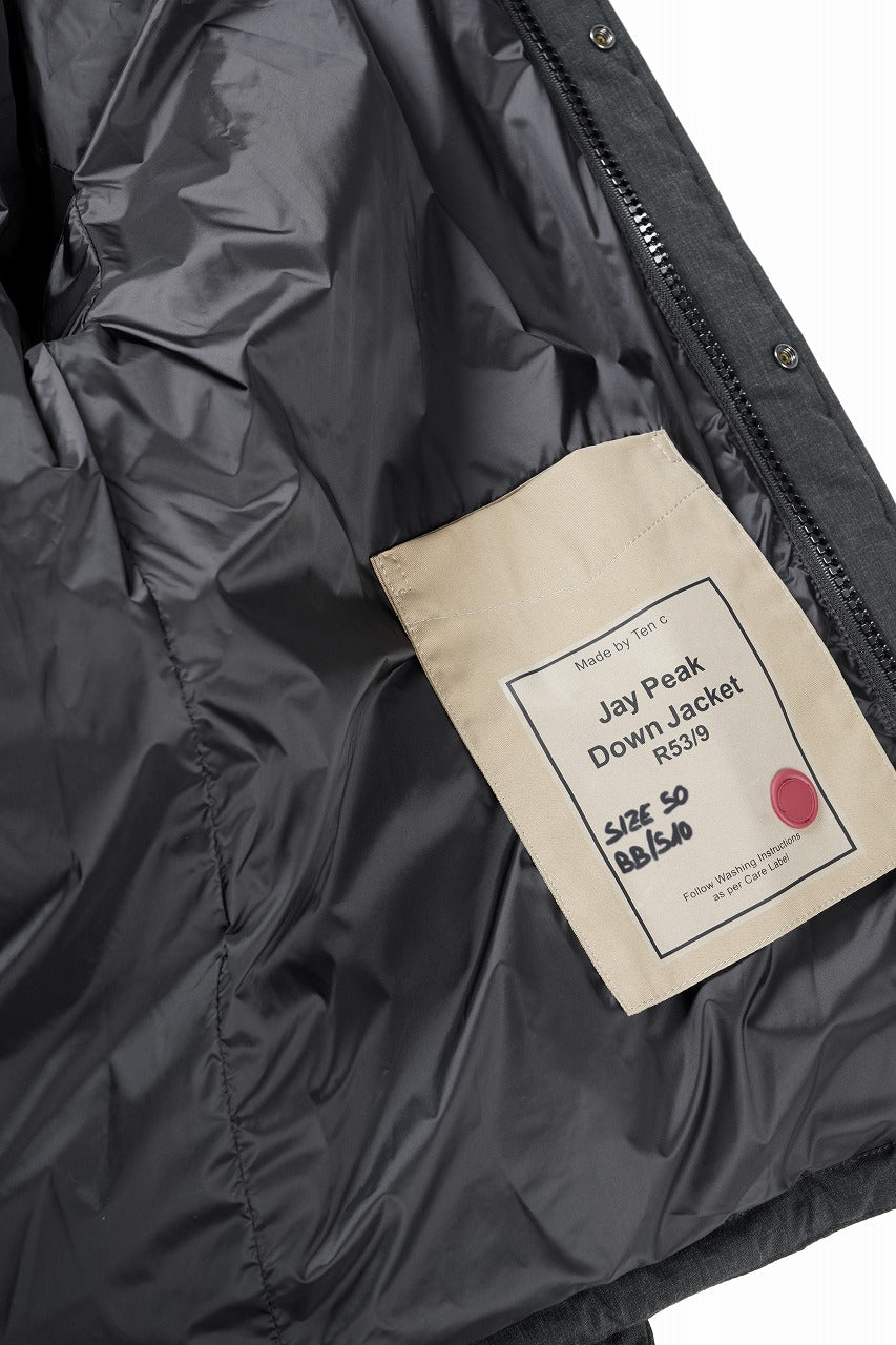 Load image into Gallery viewer, Ten c JAY PEAK DOWN JACKET (NERO)