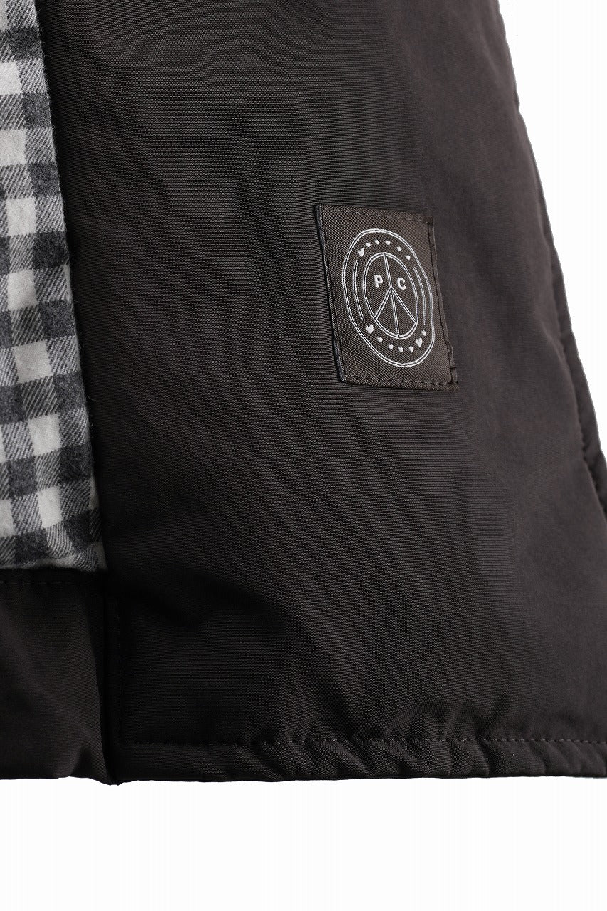 画像をギャラリービューアに読み込む, PORTER CLASSIC WEATHER SOUTIEN COLLAR COAT (BROWN)