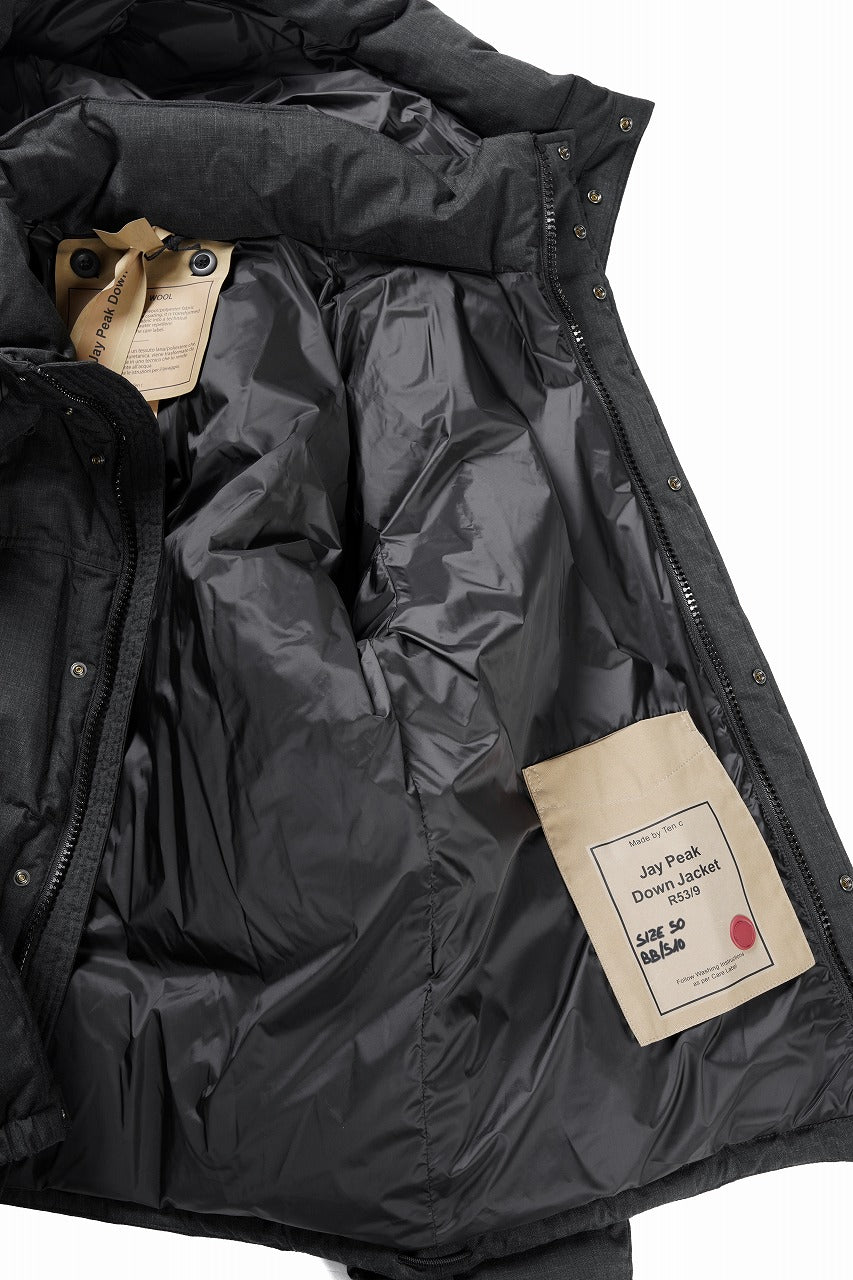 Load image into Gallery viewer, Ten c JAY PEAK DOWN JACKET (NERO)
