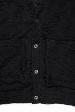 画像をギャラリービューアに読み込む, A.F ARTEFACT JUMBO CARDIGAN / DAMAGE PILE &amp; PLATING KNIT JERSEY (BLACK)