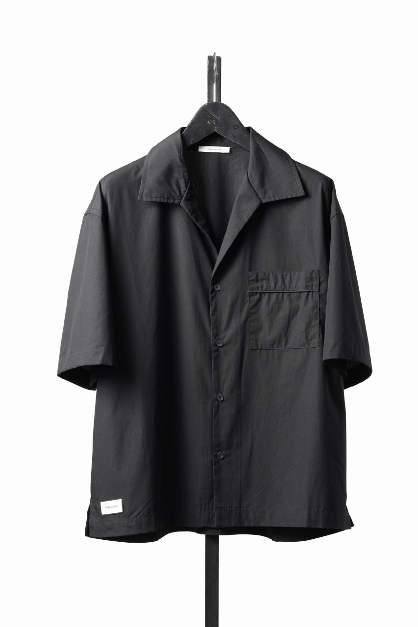エンタイアスタジオ ENTIRE STUDIOS Dupper SS SHIRT 衣料品 トップス コットン メンズ レディース ブラック系 【中古】 エンタイアスタジオ ENTIRE STUDIOS Dupper SS SHIRT オーバーサイズ