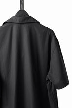 画像をギャラリービューアに読み込む, entire studios SS OPEN COLLAR SHIRT (BLACK)