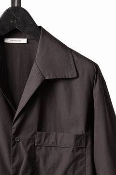 画像をギャラリービューアに読み込む, entire studios SS OPEN COLLAR SHIRT (BRUNETTE)