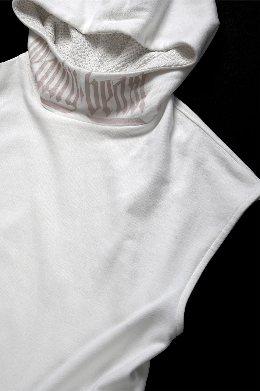 画像をギャラリービューアに読み込む, beauty : beast ESSENTIAL SLEEVELESS HI-HOODIE (OFF WHITE)
