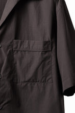 画像をギャラリービューアに読み込む, entire studios SS OPEN COLLAR SHIRT (BRUNETTE)