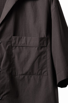 画像をギャラリービューアに読み込む, entire studios SS OPEN COLLAR SHIRT (BRUNETTE)