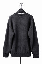 Load image into Gallery viewer, PORTER CLASSIC BABY ALPACA / CASHMERE DOUBLE FACE CREWNECK (CHARCOAL GREY)