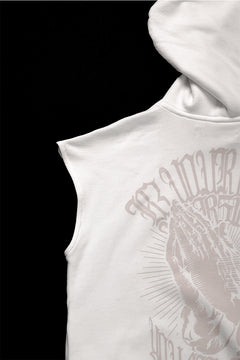 画像をギャラリービューアに読み込む, beauty : beast ESSENTIAL SLEEVELESS HI-HOODIE (OFF WHITE)