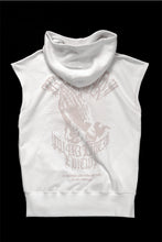 画像をギャラリービューアに読み込む, beauty : beast ESSENTIAL SLEEVELESS HI-HOODIE (OFF WHITE)