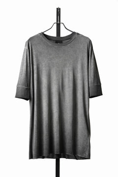 画像をギャラリービューアに読み込む, thom/krom ROUND NECK T-SHIRT / SLIM FIT (COLD DYE GREY)