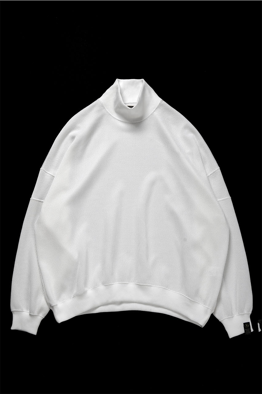 beauty : beast HIGH NECK MONSTER PULLOVER (WHITE)の商品ページ