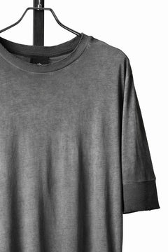 画像をギャラリービューアに読み込む, thom/krom ROUND NECK T-SHIRT / SLIM FIT (COLD DYE GREY)