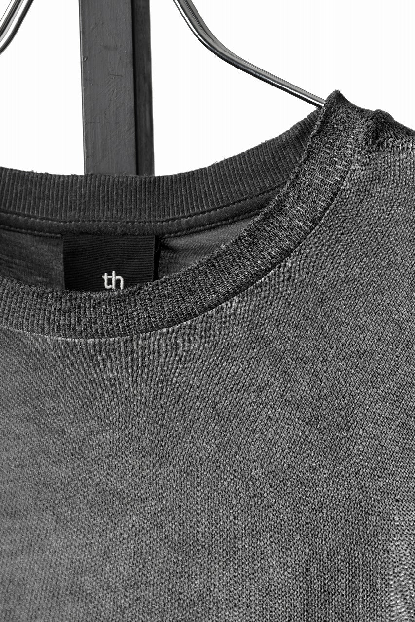 画像をギャラリービューアに読み込む, thom/krom ROUND NECK T-SHIRT / SLIM FIT (COLD DYE GREY)