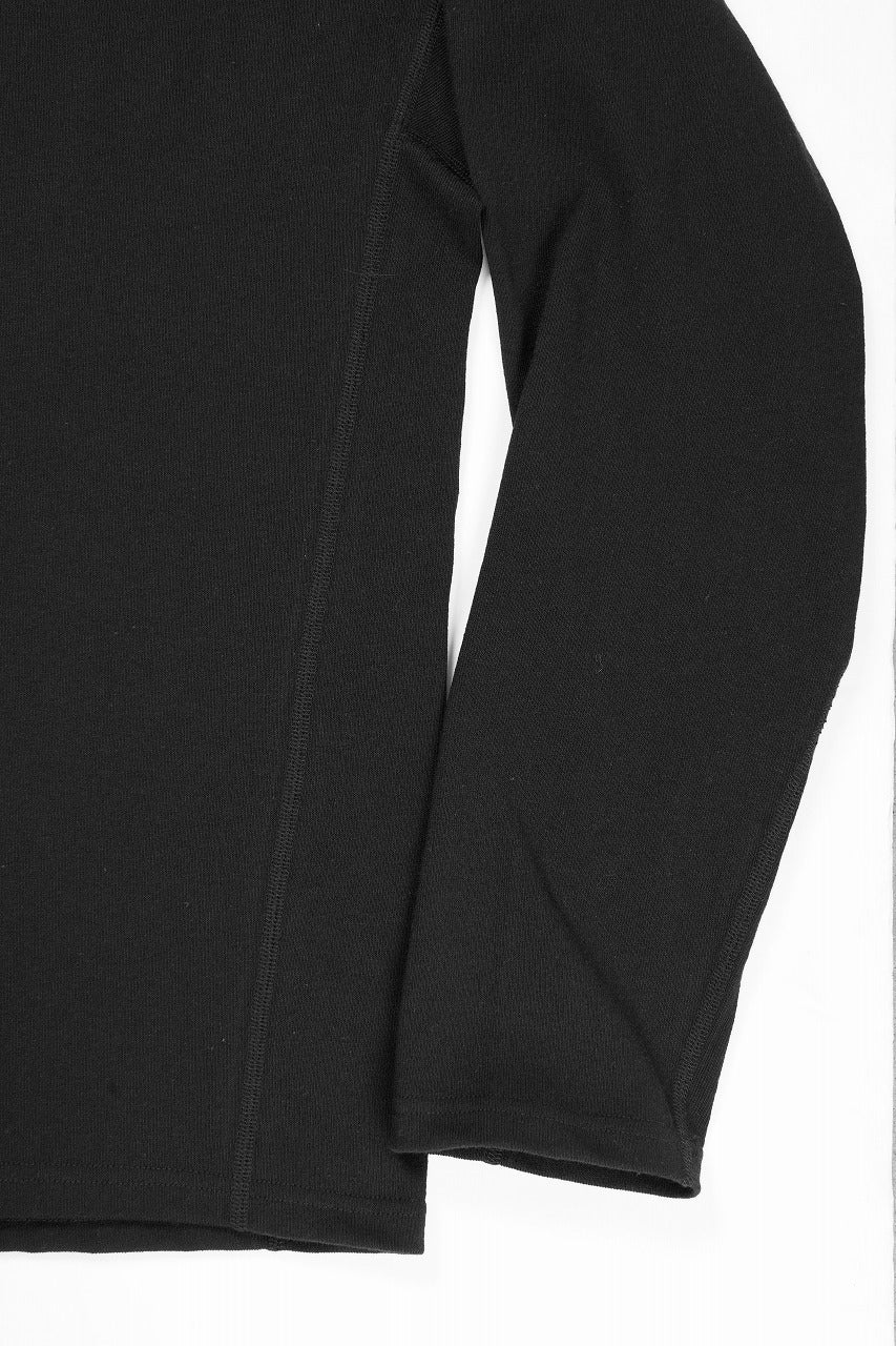 OPPOSE DUALITY ERGONOMIC LS T-SHIRTS / DRY COTTON JERSEY (BLACK)