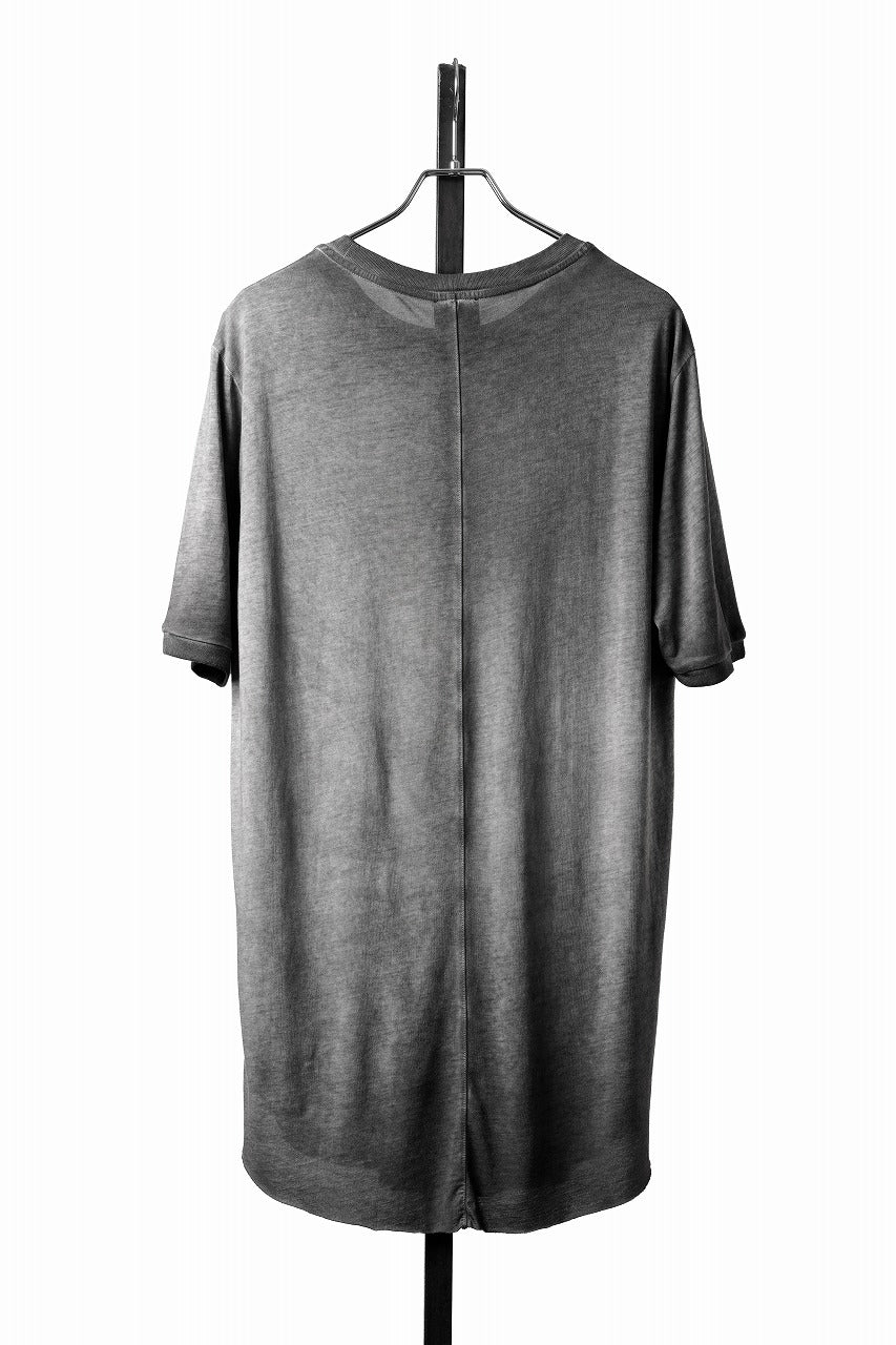 画像をギャラリービューアに読み込む, thom/krom OBJECT DYED T-SHIRT / SLIM FIT (COLD DYE GREY)