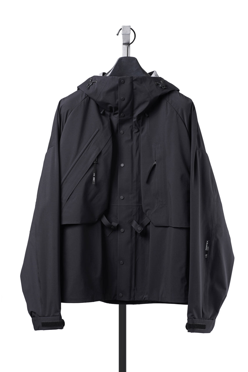 画像をギャラリービューアに読み込む, F/CE. PERTEX WATERPROOF LAYERING SHELL 2.0 (BLACK)