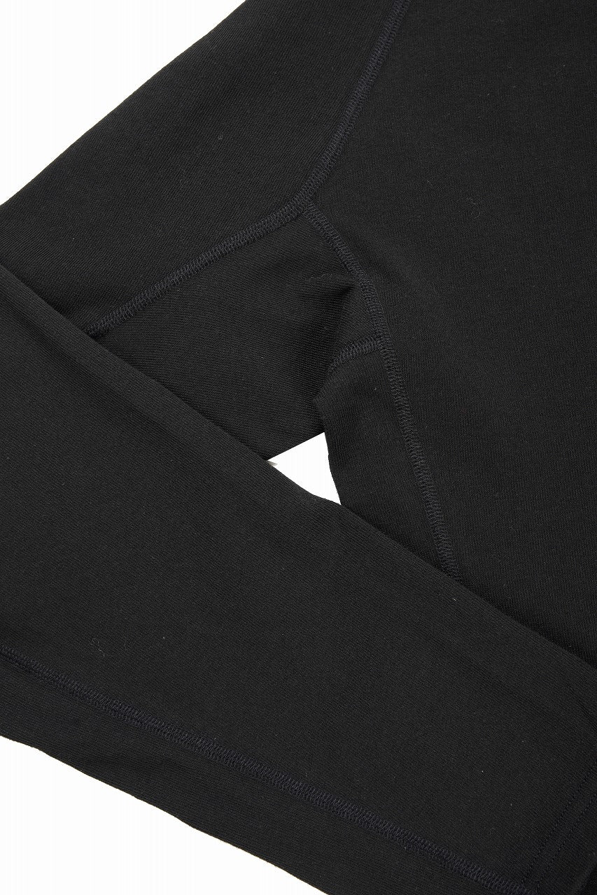OPPOSE DUALITY ERGONOMIC LS T-SHIRTS / DRY COTTON JERSEY (BLACK)