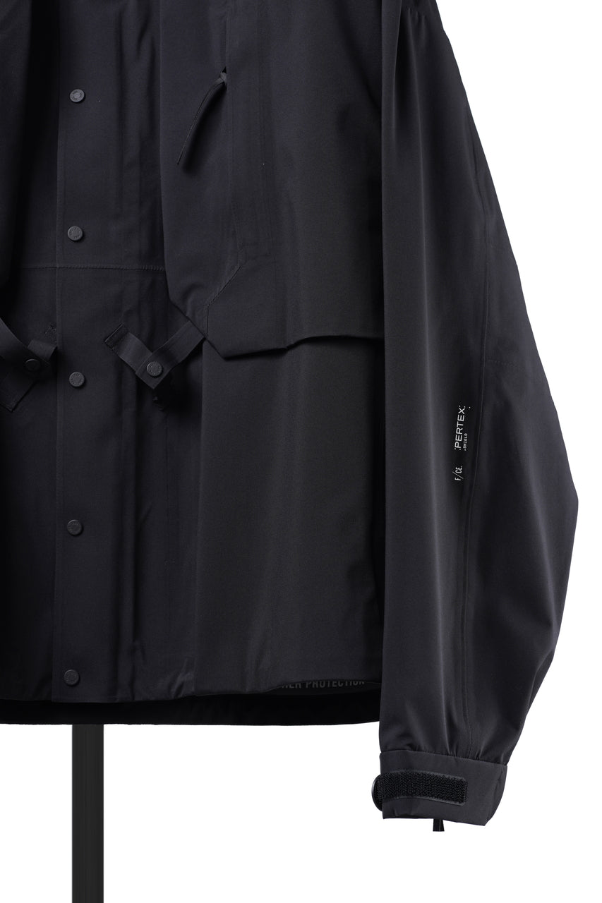 画像をギャラリービューアに読み込む, F/CE. PERTEX WATERPROOF LAYERING SHELL 2.0 (BLACK)
