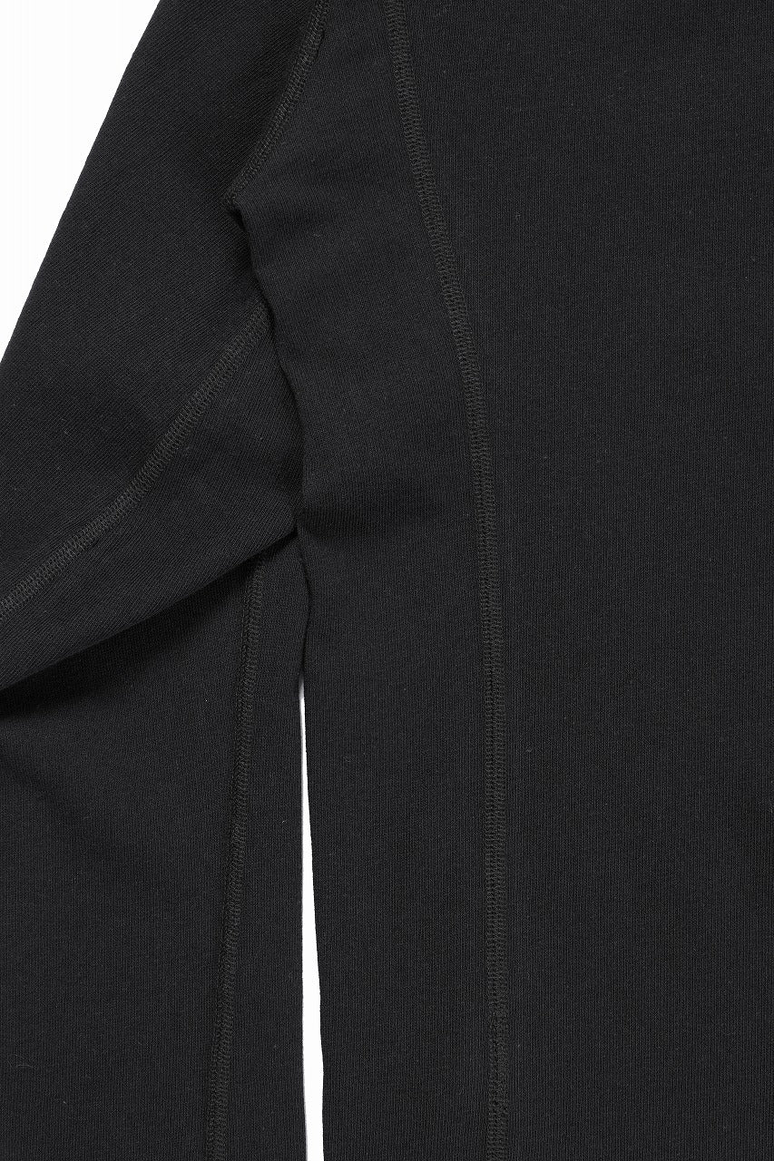 OPPOSE DUALITY ERGONOMIC LS T-SHIRTS / DRY COTTON JERSEY (BLACK)