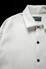 Load image into Gallery viewer, N/07 OPEN COLLAR L/S SHIRT / FRENCH CARZE (WHITE)