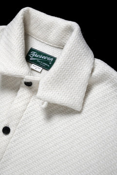 Load image into Gallery viewer, N/07 OPEN COLLAR L/S SHIRT / FRENCH CARZE (WHITE)
