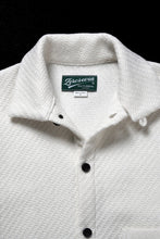 Load image into Gallery viewer, N/07 OPEN COLLAR L/S SHIRT / FRENCH CARZE (WHITE)
