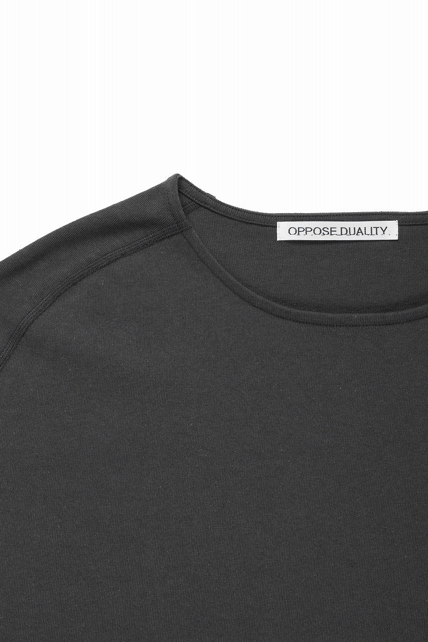 OPPOSE DUALITY ERGONOMIC LS T-SHIRTS / DRY COTTON JERSEY (GRAY)