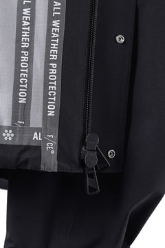 画像をギャラリービューアに読み込む, F/CE. PERTEX WATERPROOF LAYERING SHELL 2.0 (BLACK)