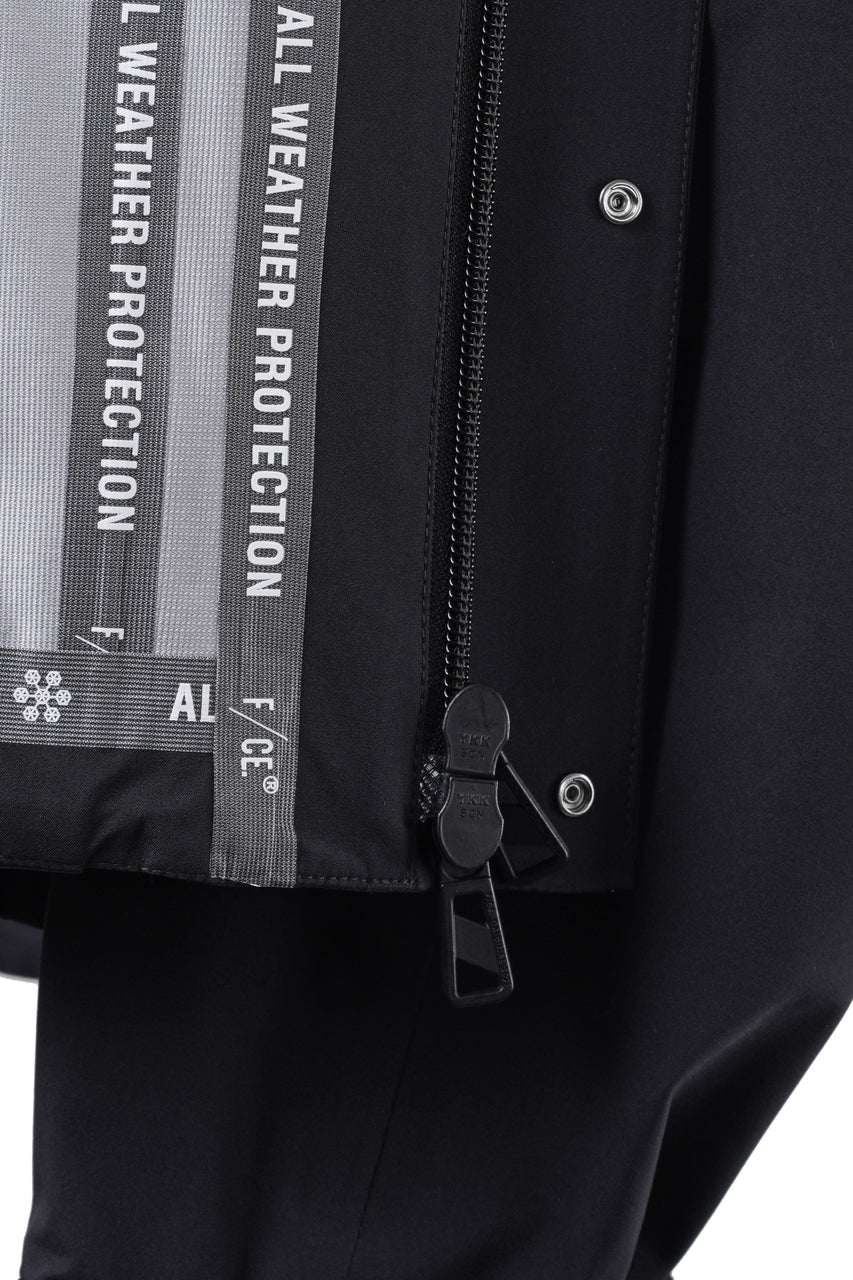 画像をギャラリービューアに読み込む, F/CE. PERTEX WATERPROOF LAYERING SHELL 2.0 (BLACK)
