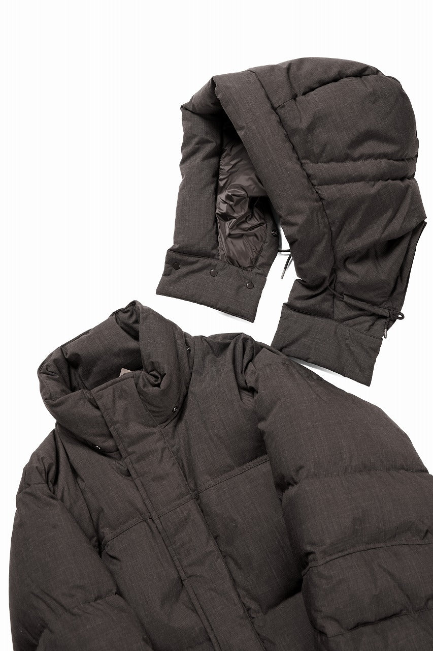 Load image into Gallery viewer, Ten c JAY PEAK DOWN JACKET (CAFE TURCO)
