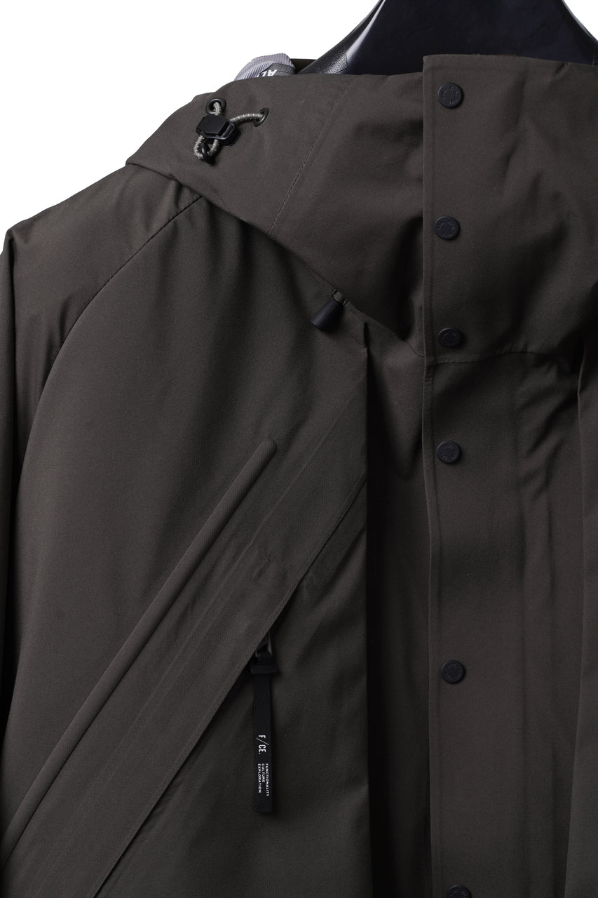 画像をギャラリービューアに読み込む, F/CE. PERTEX WATERPROOF LAYERING SHELL 2.0 (BROWN)